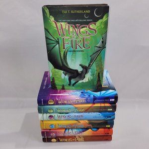 Tui T Sutherland Wings of Fire Set 8 Hardcover Book Lot Teen Fantasy Books